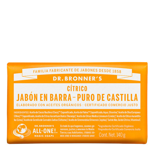Jabón en barra citricos